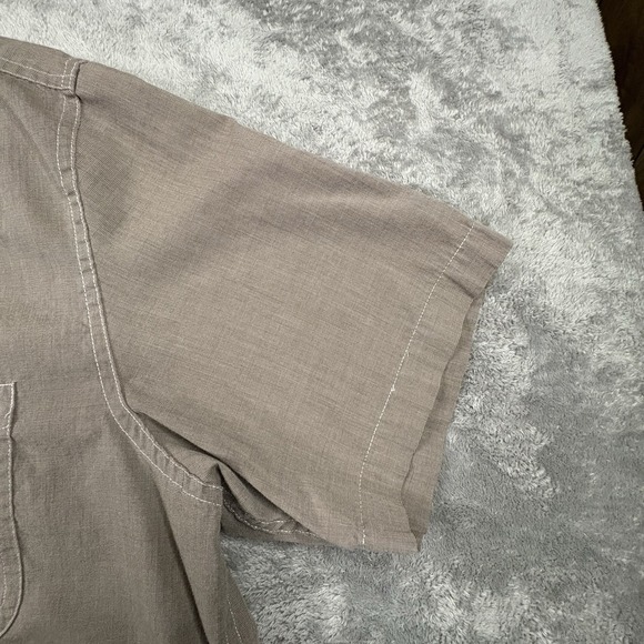 Chaps Men's XL Tan SS Button Up SEE DESCRIPTION - Picture 10 of 14